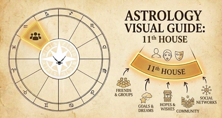 11th House in Astrology Guide