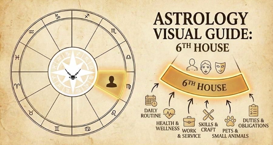 6th House in Astrology Guide