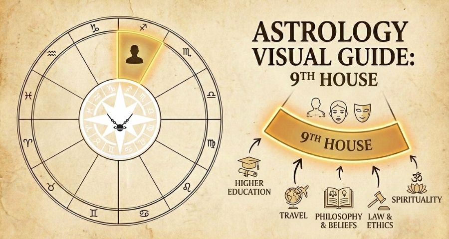 9th House in Astrology Guide