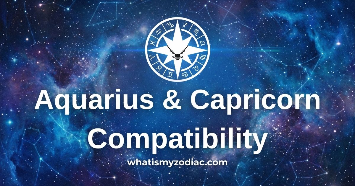 Aquarius and Capricorn astrology air and earth dynamic
