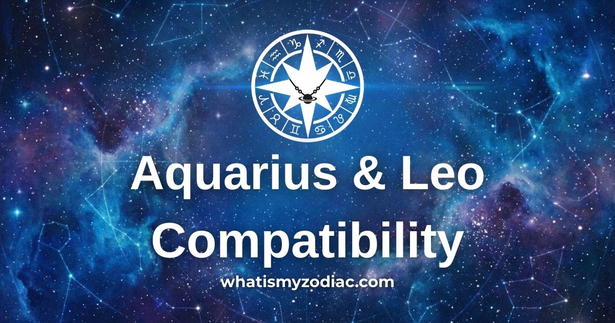 Aquarius and Leo astrology air and fire connection