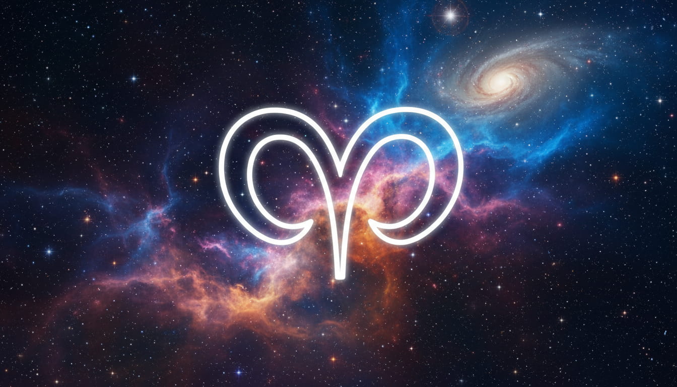 Aries fire sign astrology ram symbol