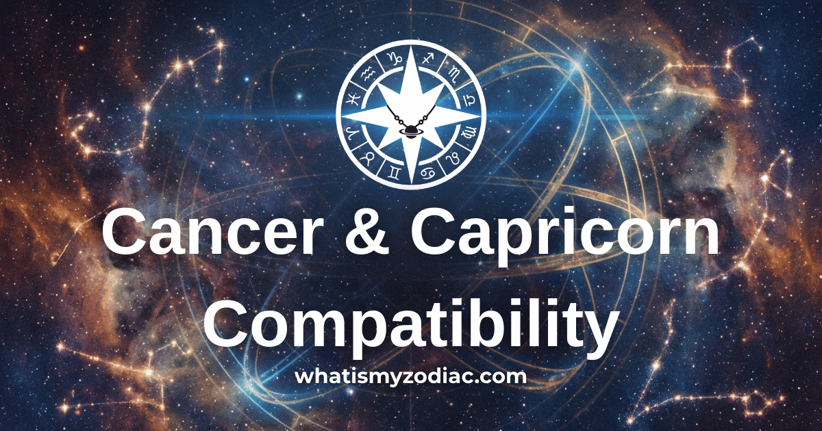 Cancer and Capricorn astrology water and earth sister signs