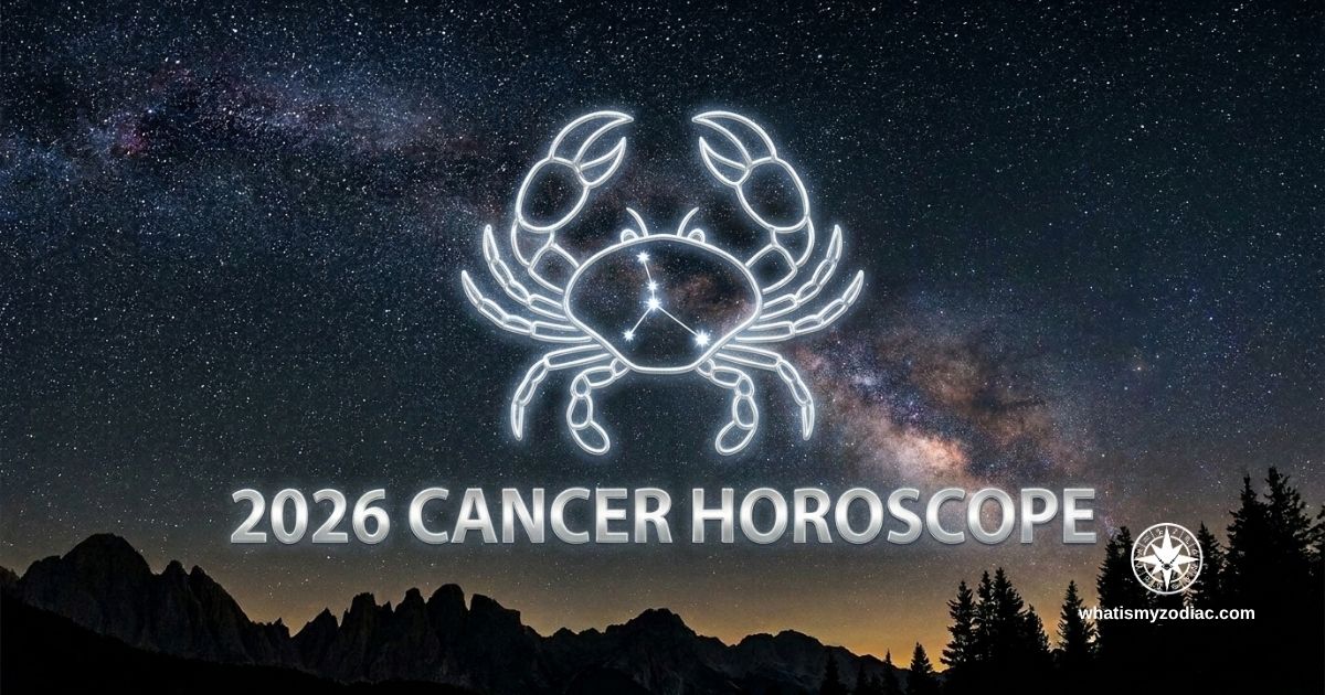 Cancer 2026 annual horoscope — Jupiter enters Cancer, Saturn activates the 10th house, a year of rising into your own