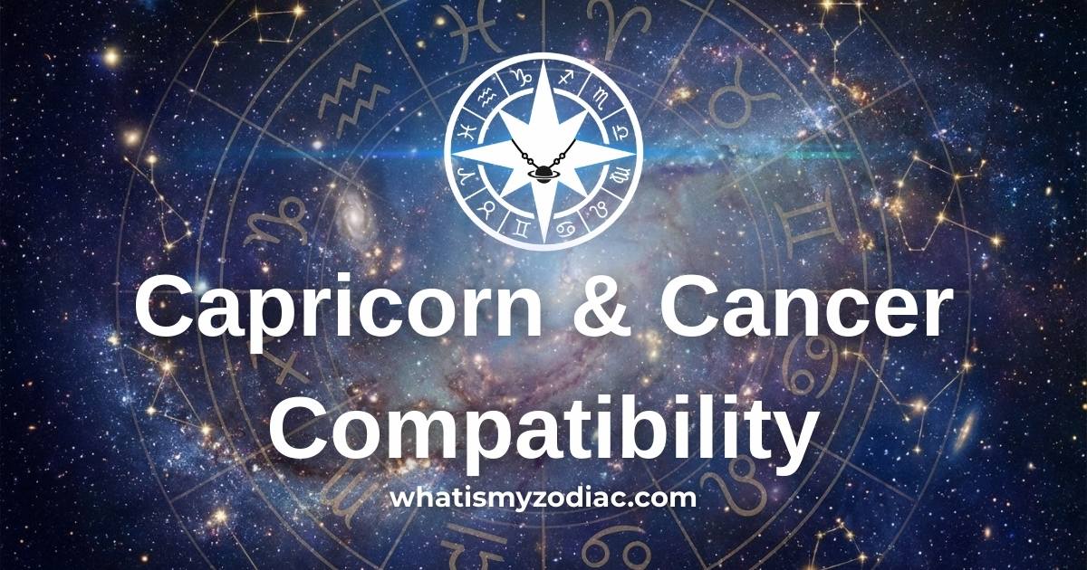 Capricorn and Cancer astrology earth and water sister signs