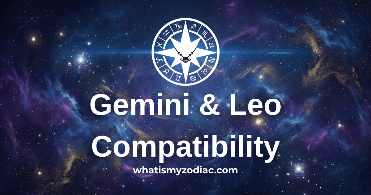 Gemini and Leo astrology air and fire dynamic