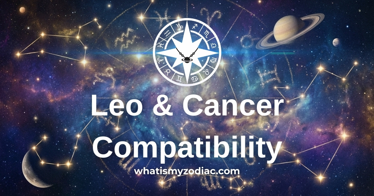 Leo and Cancer astrology fire and water dynamic