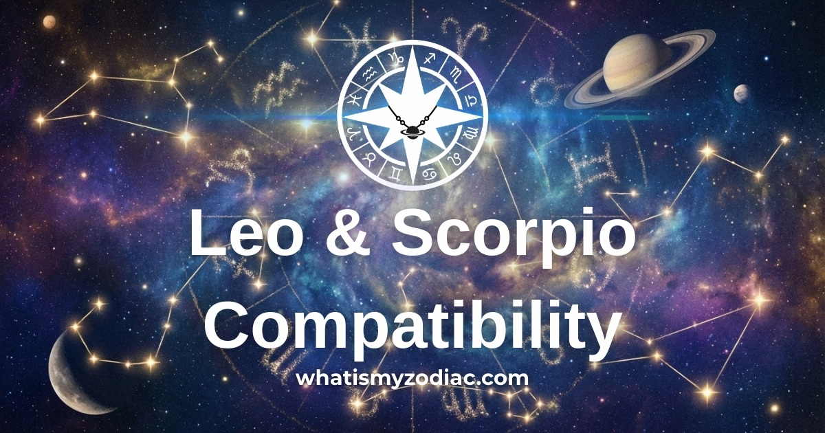 Leo and Scorpio astrology fire and water dynamic