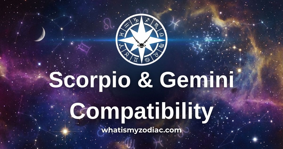 Scorpio and Gemini astrology water and air dynamic